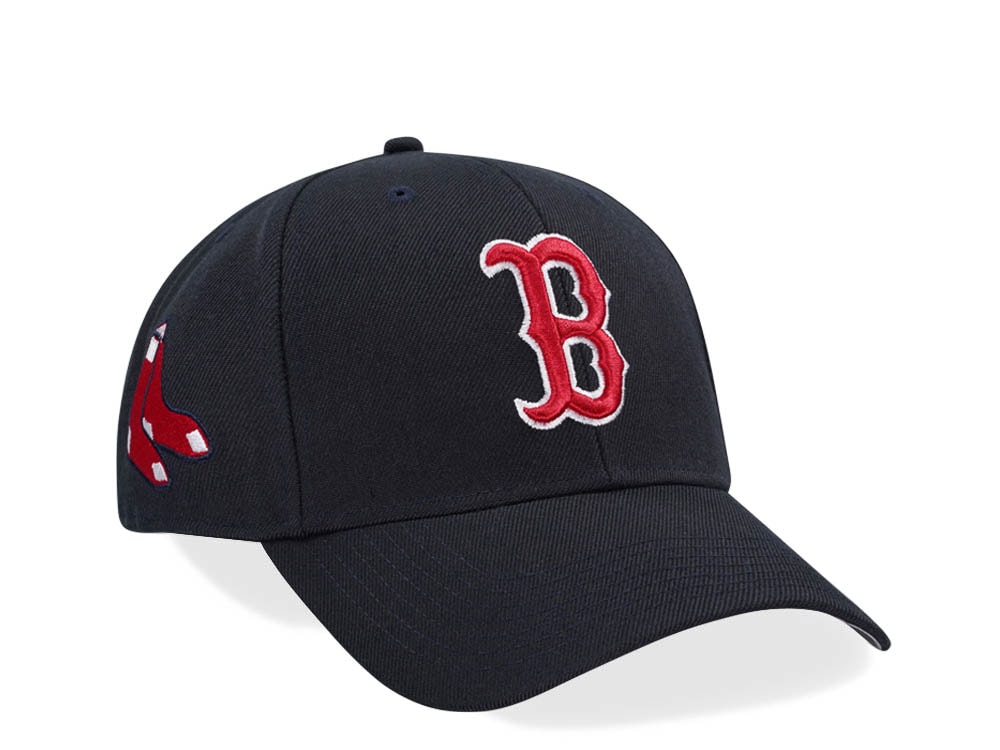 47Brand Boston Red Sox Navy Sure Shot MVP Snapback Gorra