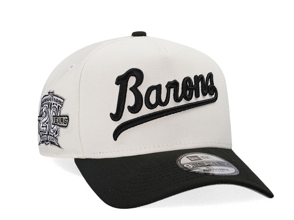 New Era Birmingham Barons 20 Years Chrome Two Tone Edition 9Forty A Frame Snapback Gorra