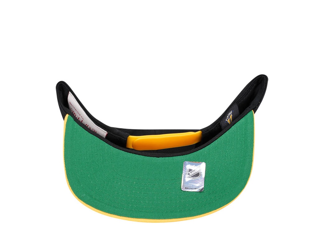 Mitchell & Ness Pittsburgh Penguins Vintage Script Snapback Gorra