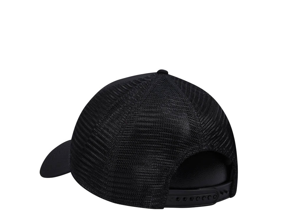 47Brand Boston Bruins Black Branson Mesh All MVP Trucker Snapback Gorra
