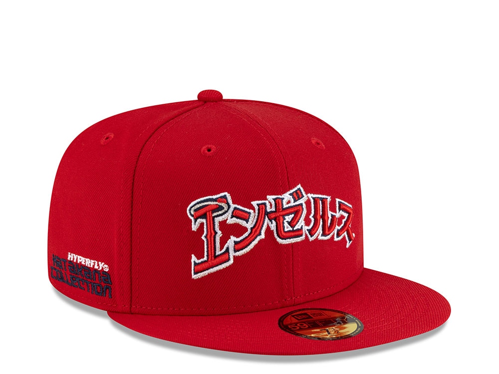 New Era Anaheim Angels Hyperfly Edition 59Fifty Fitted Gorra