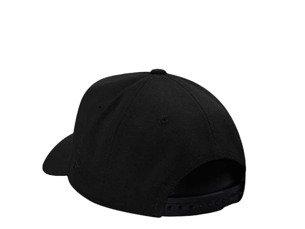 New Era Los Angeles Dodgers 40th Anniversary Black Out Red Edition 9Forty A Frame Snapback Gorra