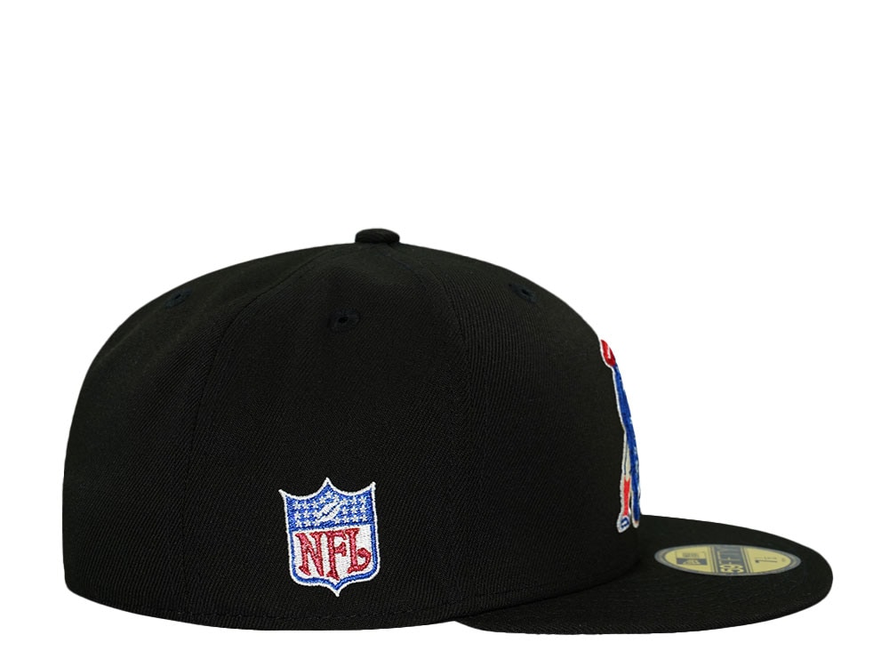 New Era New England Patriots Black Throwback Prime Edition 59Fifty Fitted Gorra