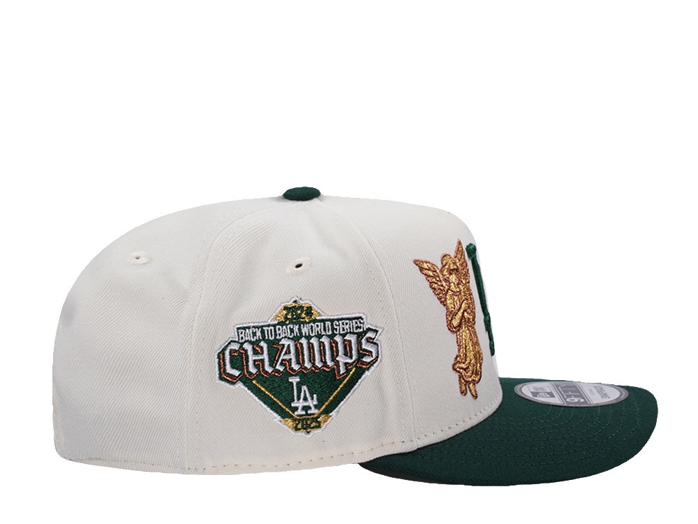 New Era Los Angeles Dodgers World Series 2025 Angel Chrome Two Tone Edition 9Fifty A Frame Snapback Gorra