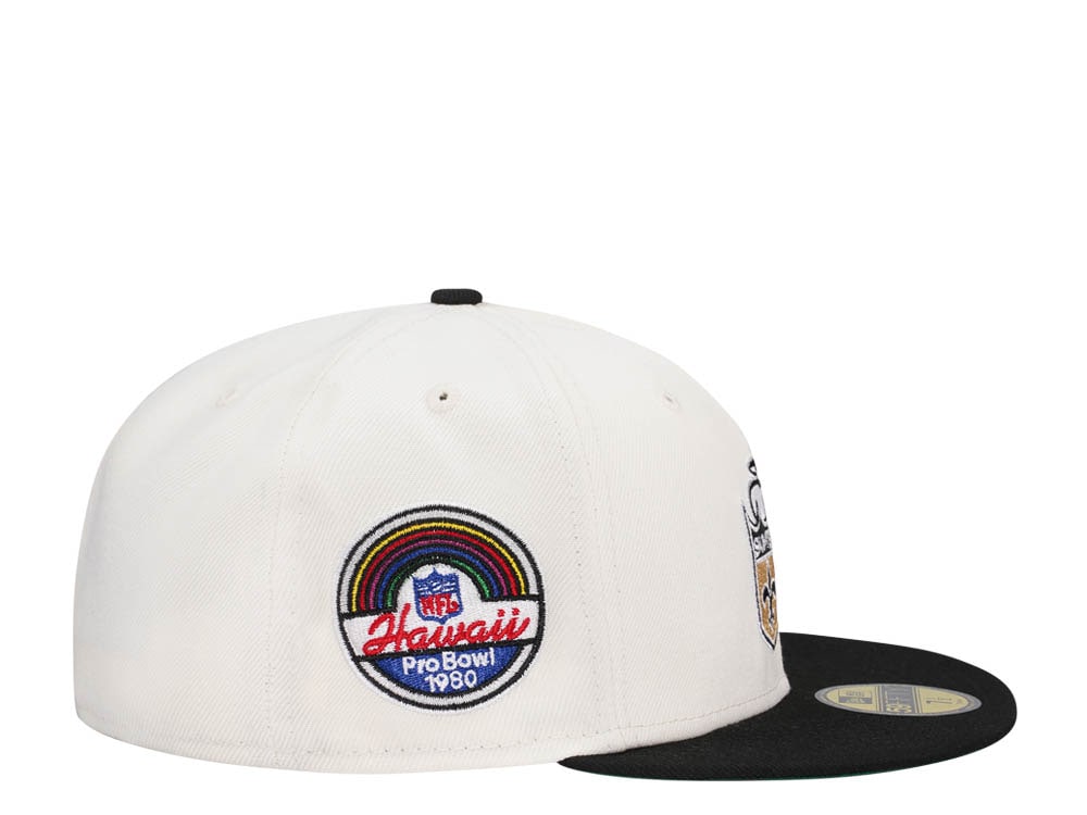 New Era New Orleans Saints Pro Bowl Chrome Two Tone Edition 59Fifty Fitted Gorra