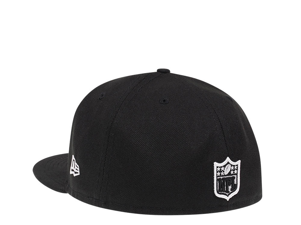 New Era Las Vegas Raiders Citruspop Patch Super Bowl XVIII 59fifty Fitted Gorra