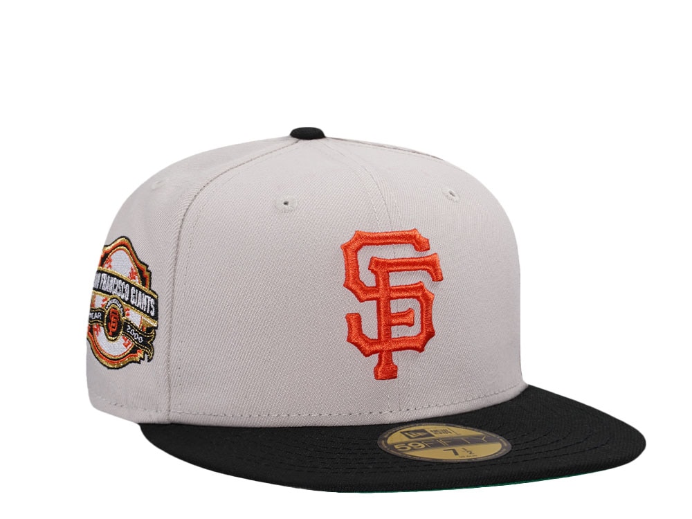 New Era San Francisco Giants Inaugural Year 2000 Stone Chrome Edition 59Fifty Fitted Gorra