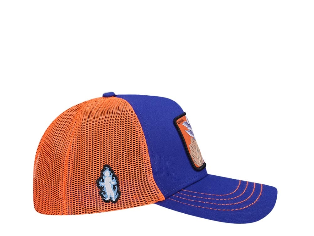 Capslab Dragon Ball Super Goku Blue/Orange Trucker Snapback Gorra
