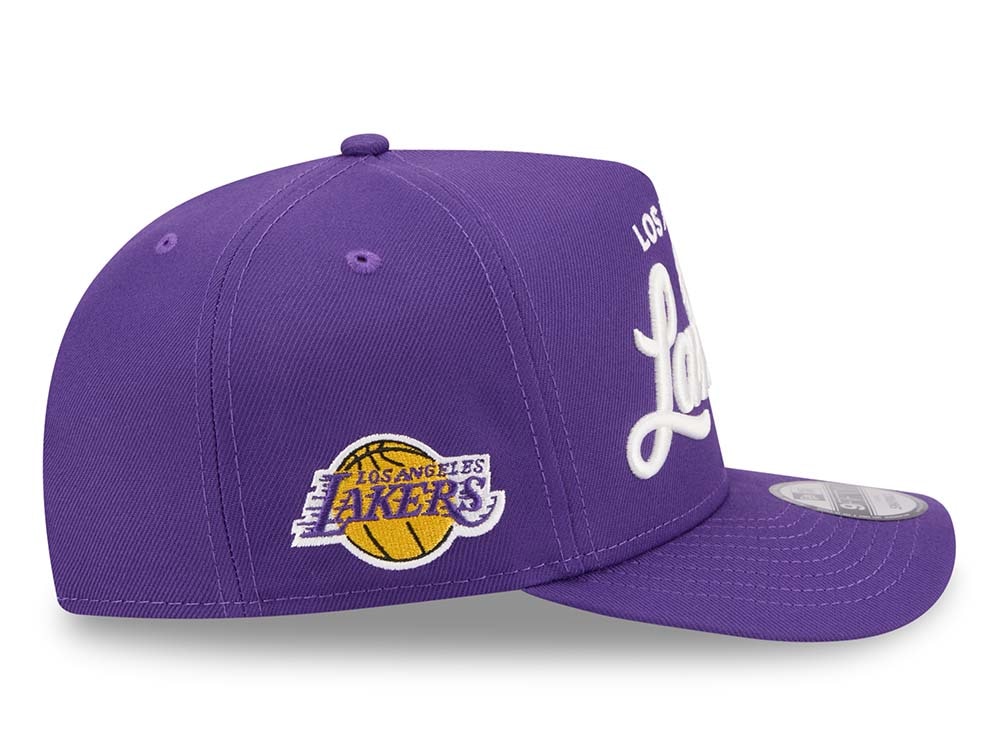New Era Los Angeles Lakers Local Play 9Fifty A Frame Snapback Gorra
