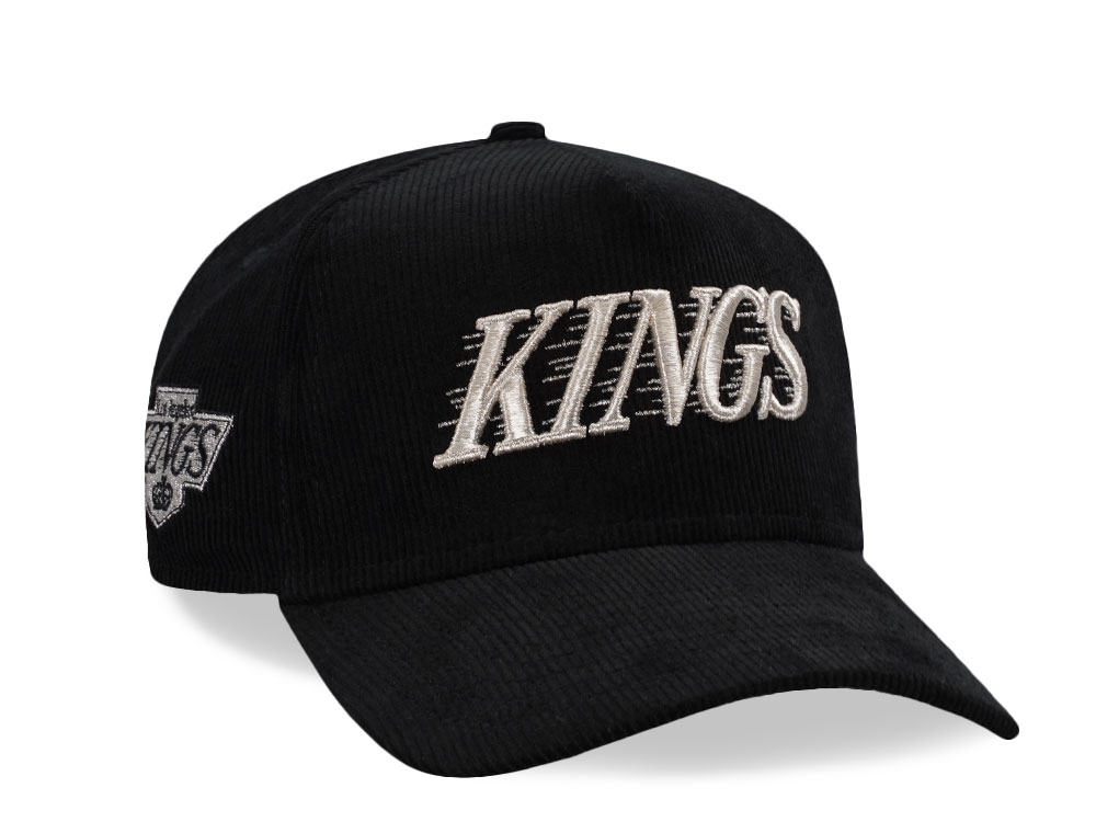New Era Los Angeles Kings Corduroy Throwback Edition 9Forty A Frame Snapback Gorra