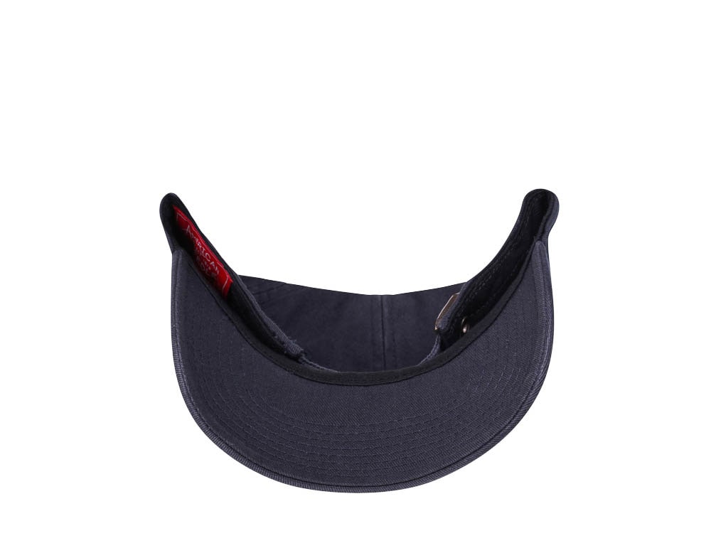 American Needle Montauk Sailing Club Navy Vintage Casual Strapback Gorra