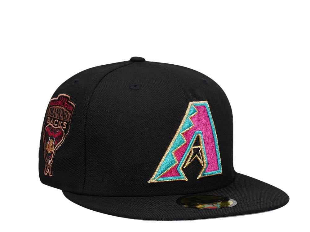 New Era Arizona Diamondbacks Inaugural Season 1998 Black Edition 59Fifty Fitted Gorra