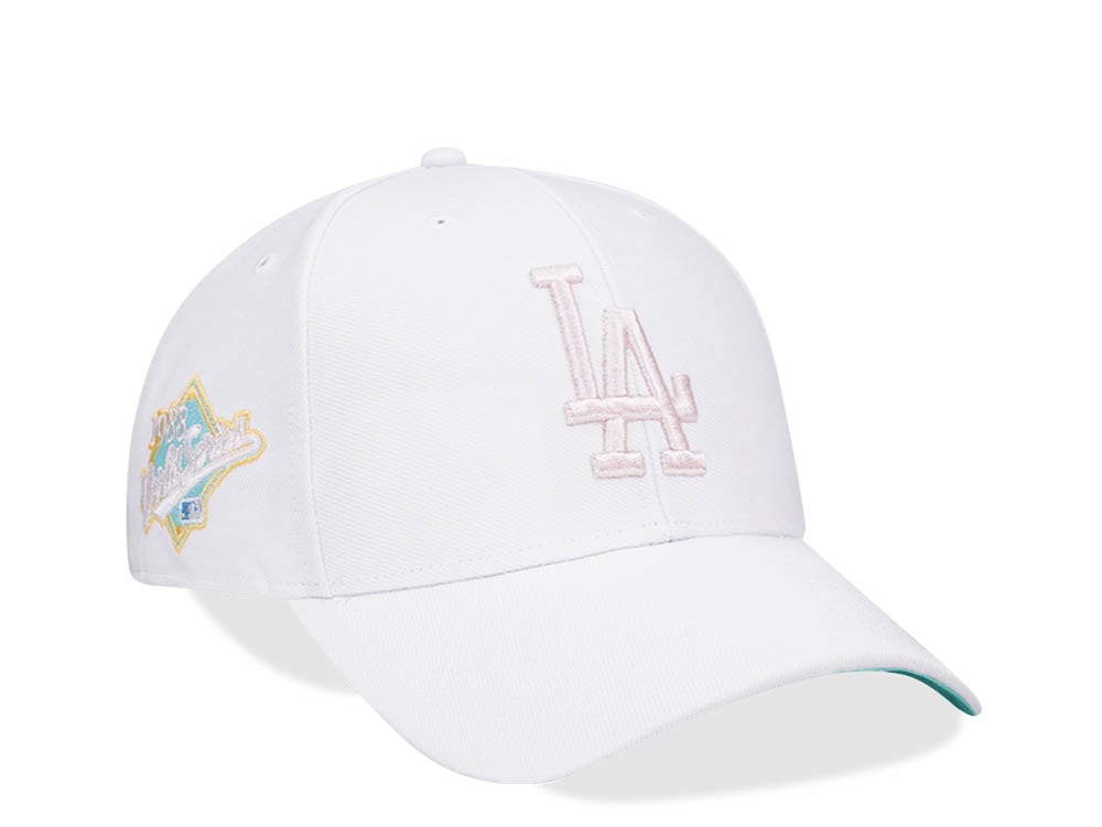 47Brand Los Angeles Dodgers World Series 1988 White Sure Shot MVP Snapback Gorra