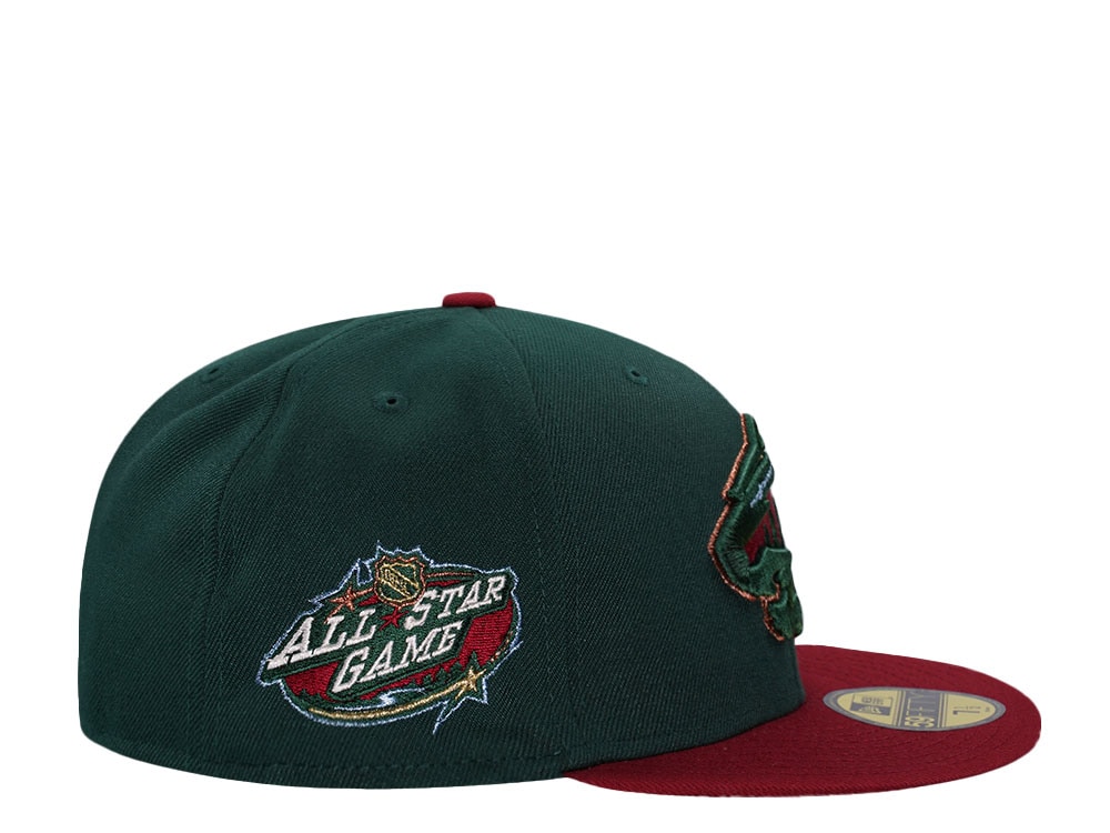 New Era Minnesota Wild All Star Game 2004 Two Tone Edition 59Fifty Fitted Gorra