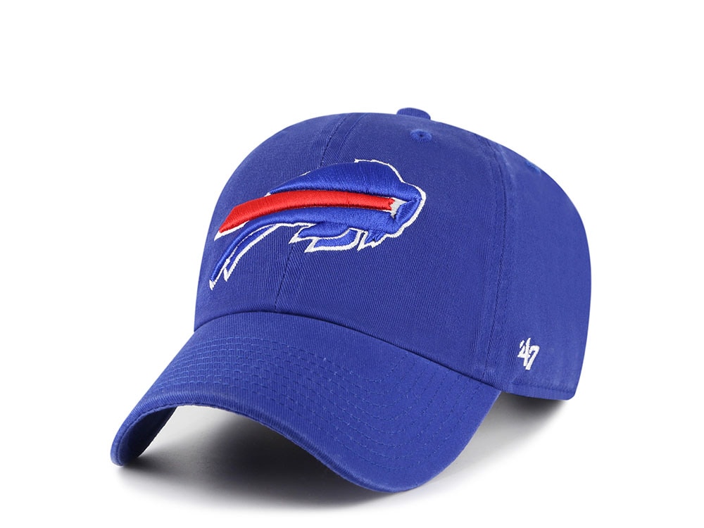 47Brand Buffalo Bills Royal Blue Classic Edition Clean Up Strapback Gorra