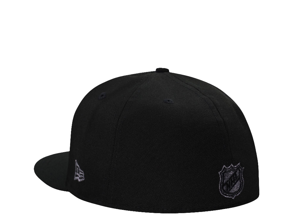 New Era San Jose Sharks 30th Anniversary Metallic Black Prime Edition 59Fifty Fitted Gorra