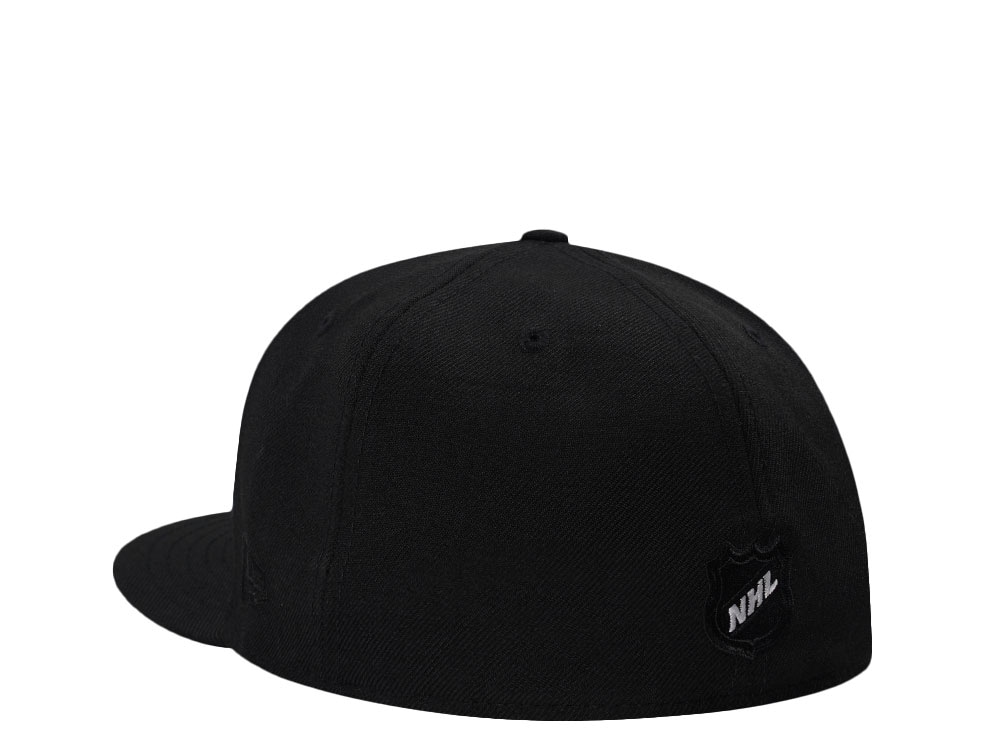 New Era Anaheim Ducks Blackout Glow Wool Edition 59Fifty Fitted Gorra