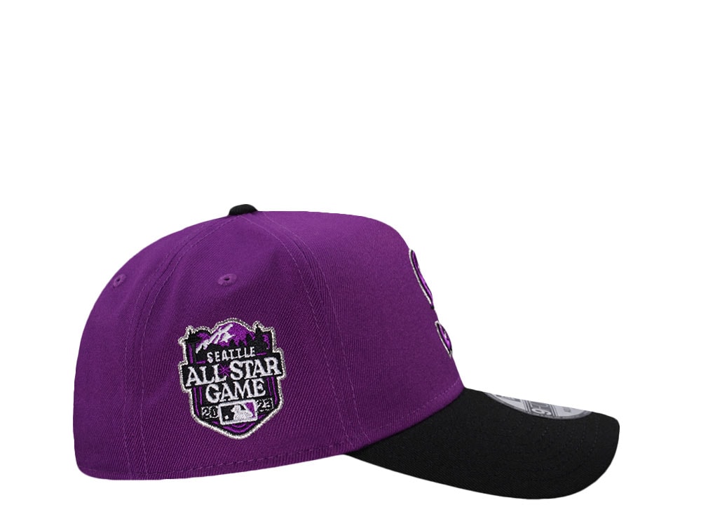 New Era Seattle Mariners All Star Game 2023 Grape Two Tone Edition 9Forty A Frame Snapback Gorra