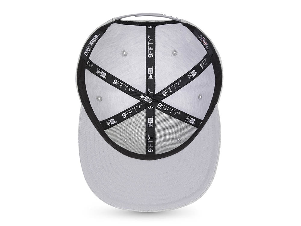 New Era New York Yankees Light Gray 9Fifty Snapback Gorra