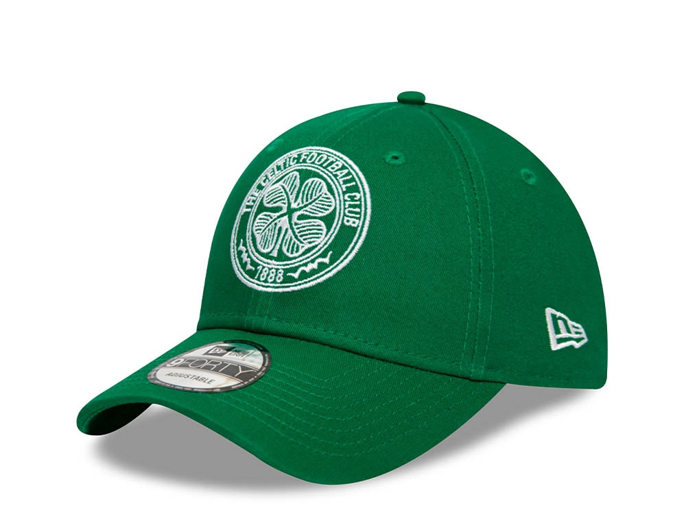 New Era FC Celtic Core Green Edition 9Forty Strapback Gorra
