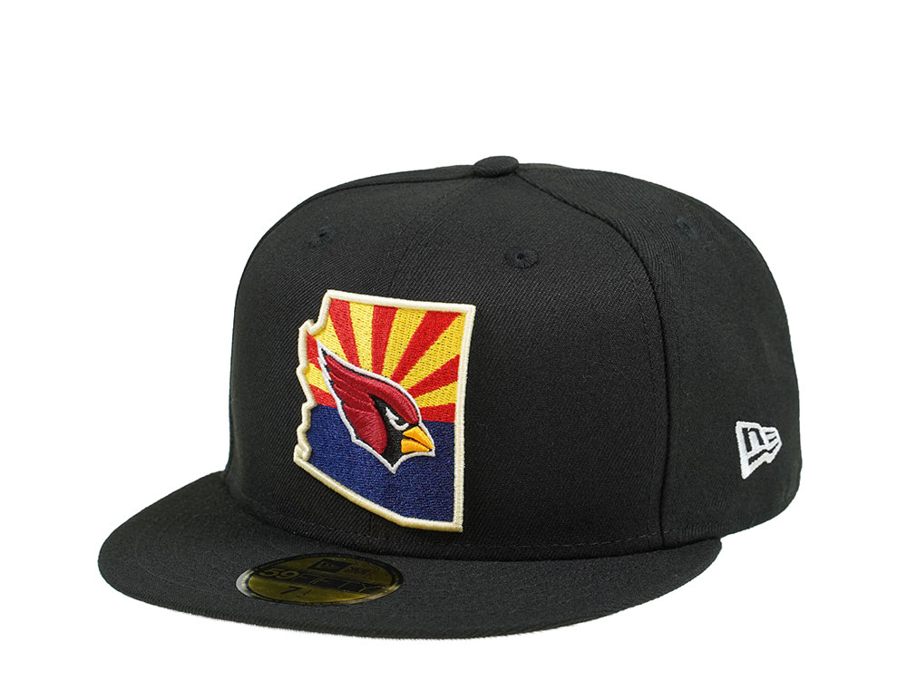 Casquette New Era 59Fifty Fitted - Arizona Cardinals HOMETOWN - Noir - Neuf Avec étiquettes