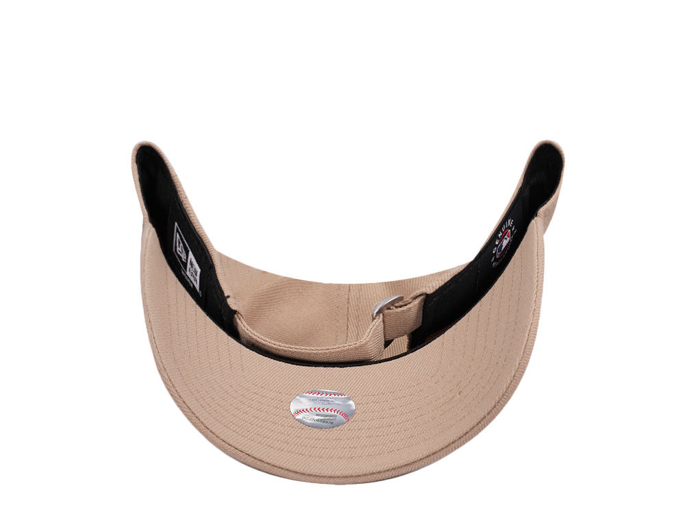 New Era Los Angeles Dodgers Camel Womens 9Twenty Strapback Gorra