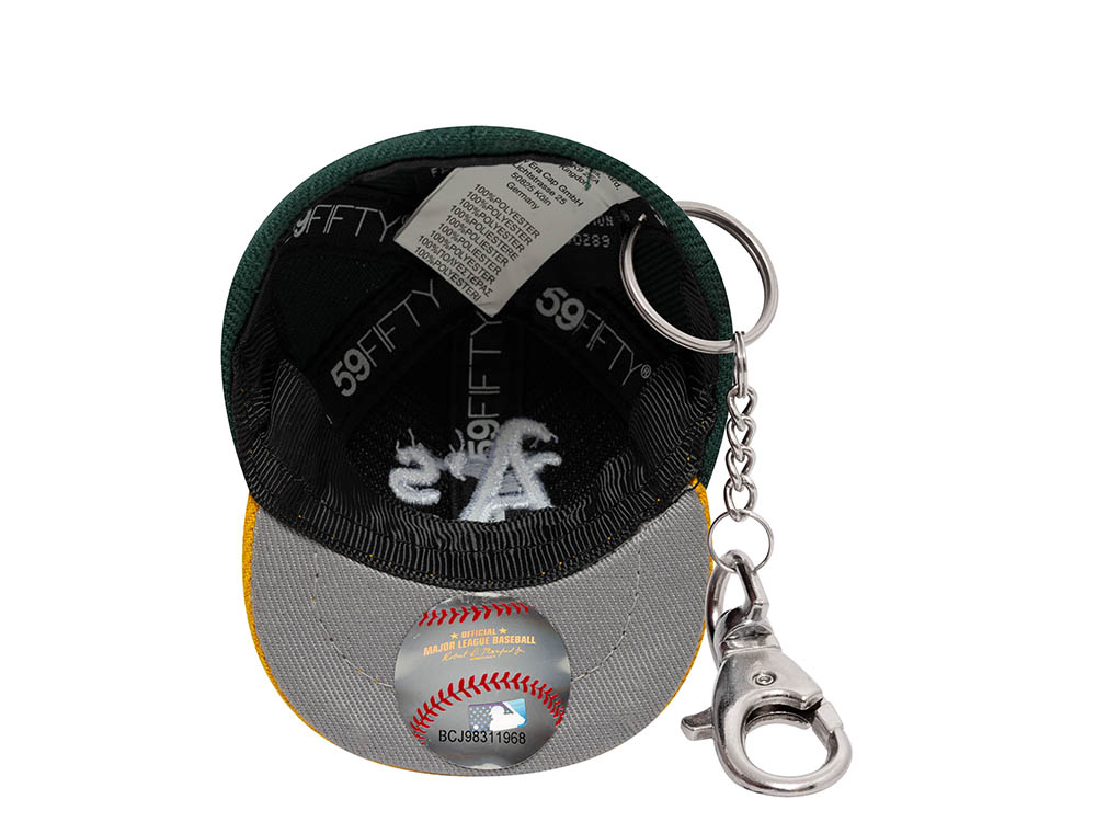 New Era Oakland Athletics Mini Gorra Keychain