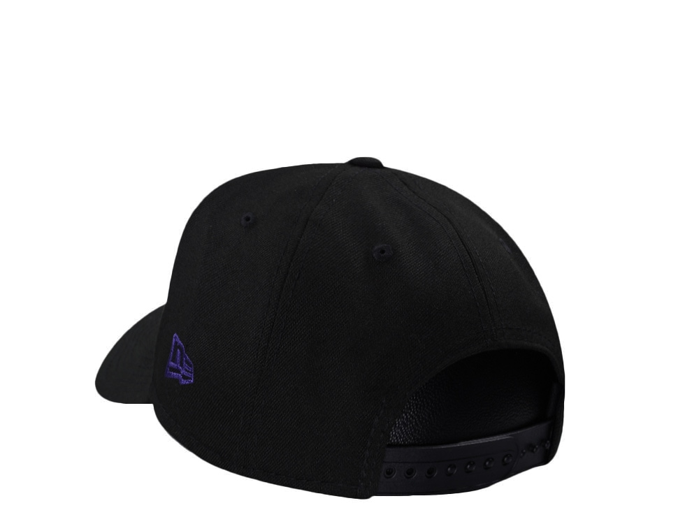 New Era Baltimore Ravens 20 Season Black Prime Edition 9Forty A Frame Snapback Gorra
