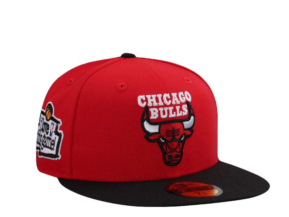 New Era Chicago Bulls Love Rush Red Two Tone Edition 59Fifty Fitted Gorra