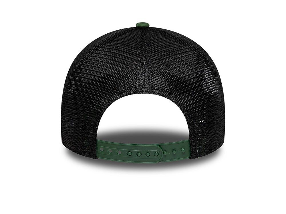 New Era Barcelona Fc Seasonal Dark Green Prime Edition 9Forty A Frame Trucker Snapback Gorra