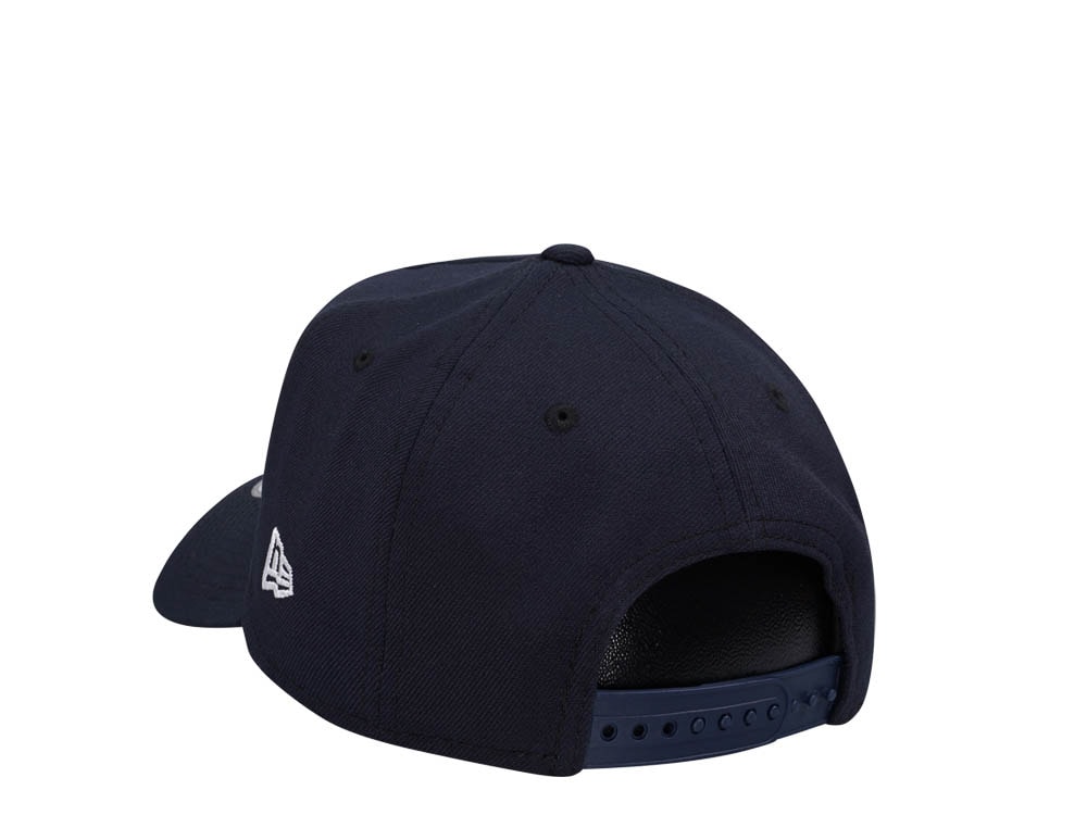 New Era Minnesota Timberwolves Navy Classic Edition 9Forty A Frame Snapback Gorra