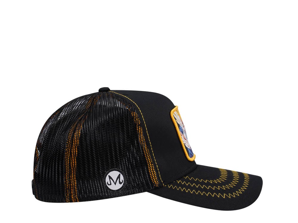 Capslab Dragon Ball Z Majin Vegeta Black Trucker Snapback Gorra