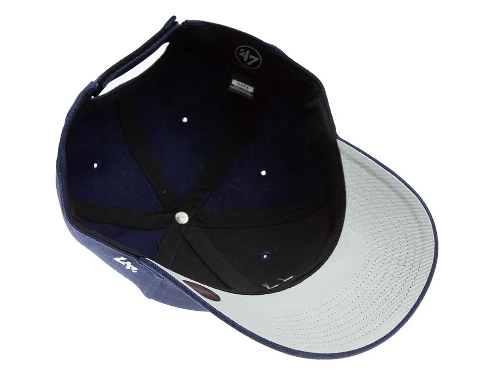 47brand New York Yankees Classic Curved Light Navy Strapback Gorra