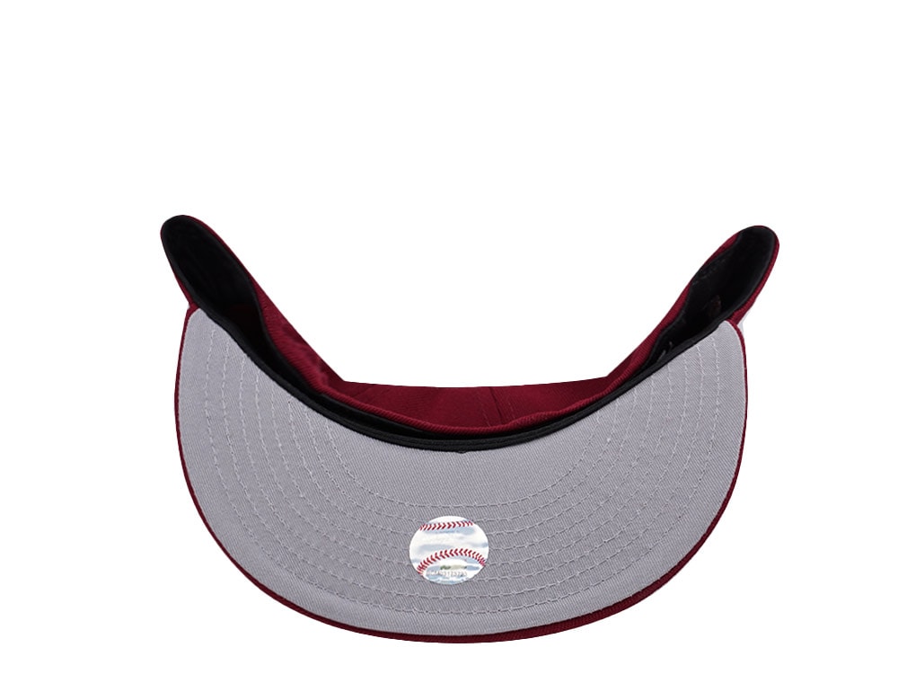 New Era Philadelphia Phillies All Star Game 1996 Cardinal Red Prime Edition 59Fifty Fitted Gorra