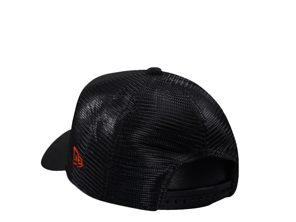 New Era Detroit Tigers Black Classic Edition 9Forty A Frame Trucker Snapback Gorra