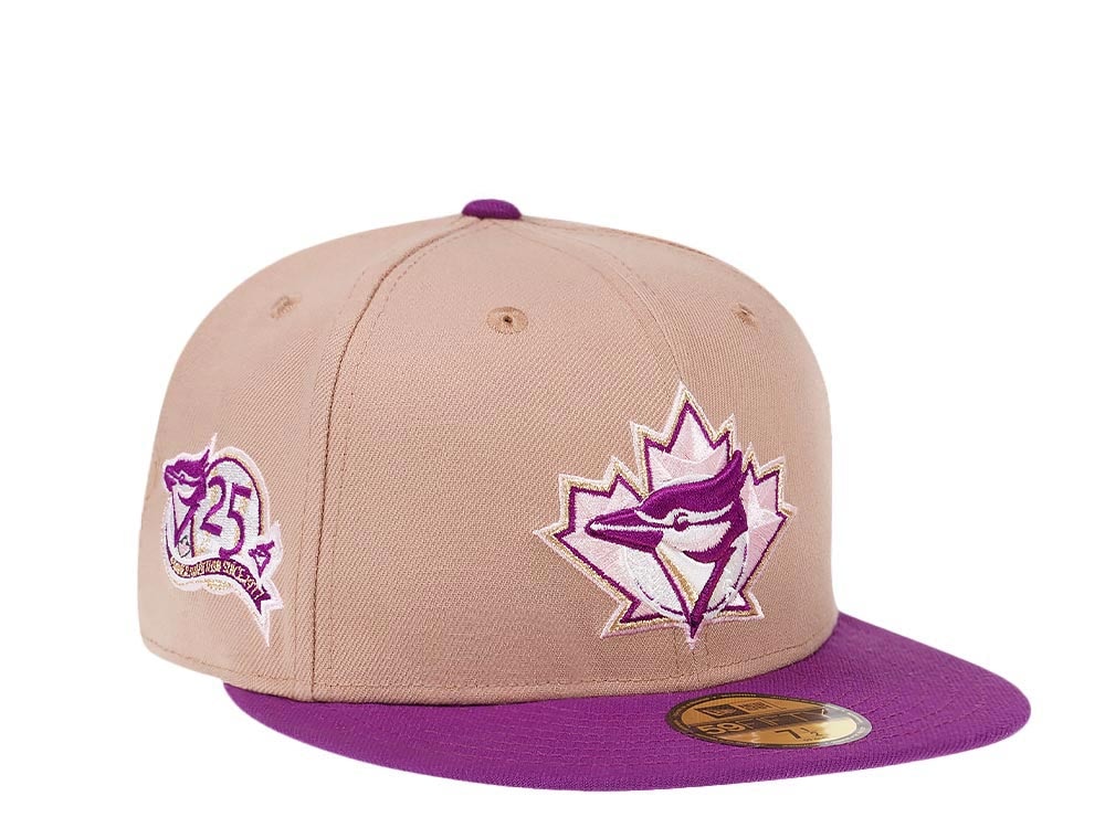 New Era Toronto Blue Jays 25th Anniversary Purple Sand Edition 59Fifty Fitted Gorra