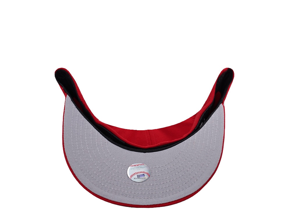 New Era St. Louis Cardinals Scarlet Prime Edition 59Fifty Pre Curved Fitted Gorra