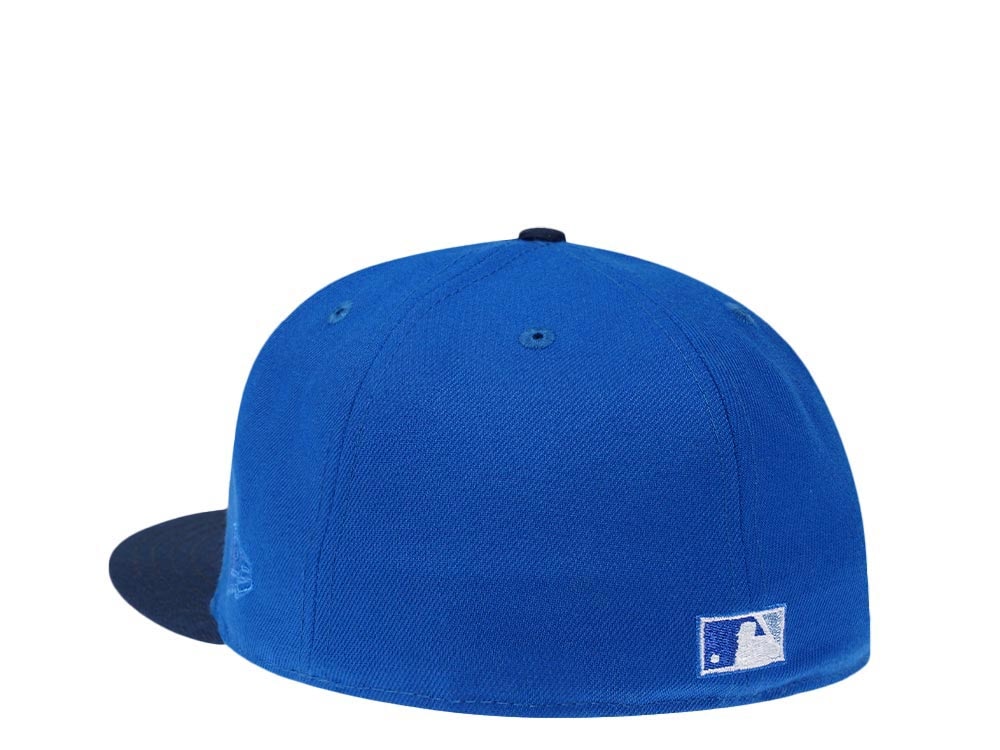 New Era Tampa Bay Rays Inaugural Season 1998 Deep Sea Metallic Two Tone Edition 59Fifty Fitted Gorra