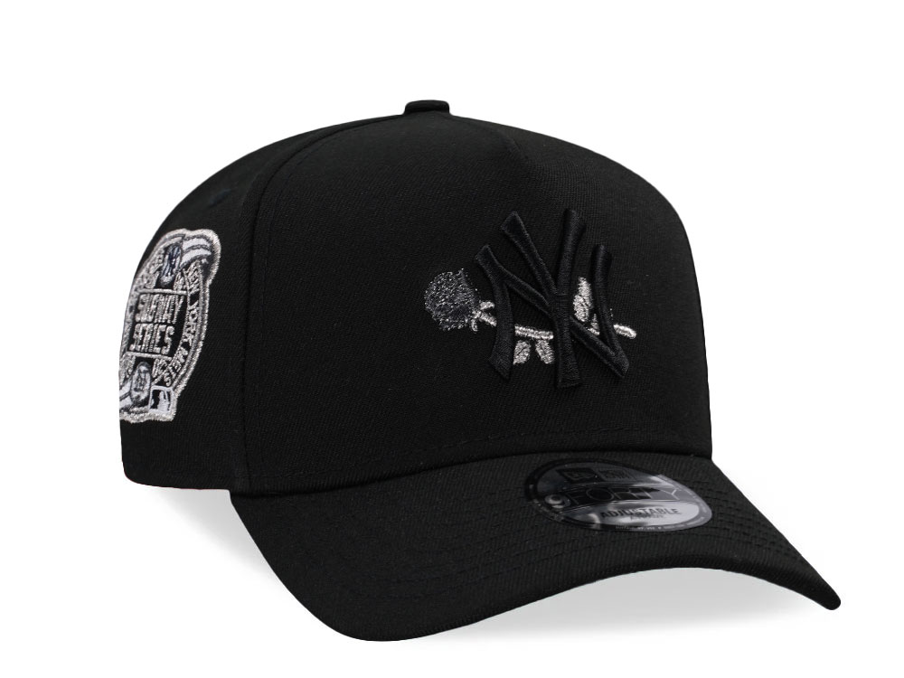 New Era New York Yankees Black Rose Subway Series 2000 9Forty A Frame Snapback Gorra