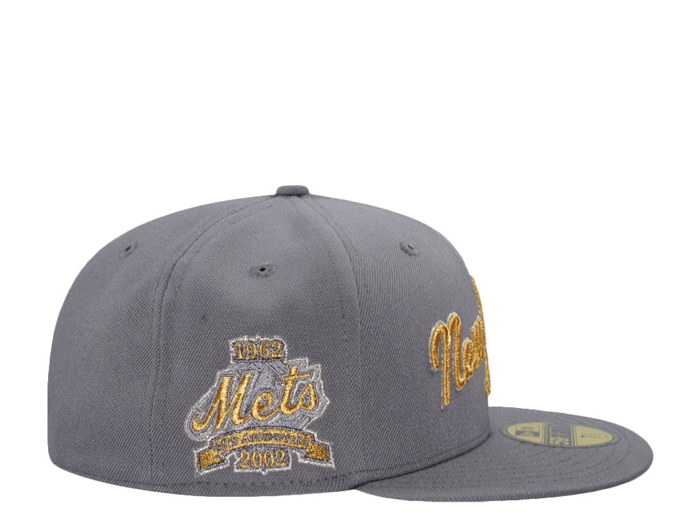 New Era New York Mets 40th Anniversary Gray Prime Edition 59Fifty Fitted Gorra