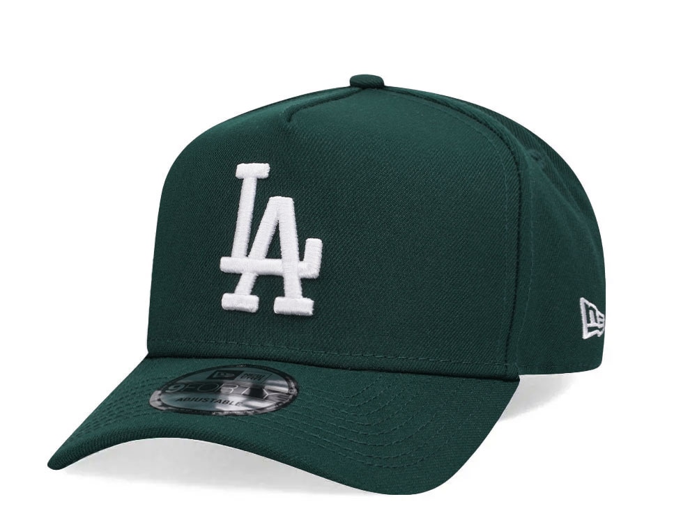 New Era Los Angeles Dodgers Green Edition 9Forty A Frame Snapback Gorra