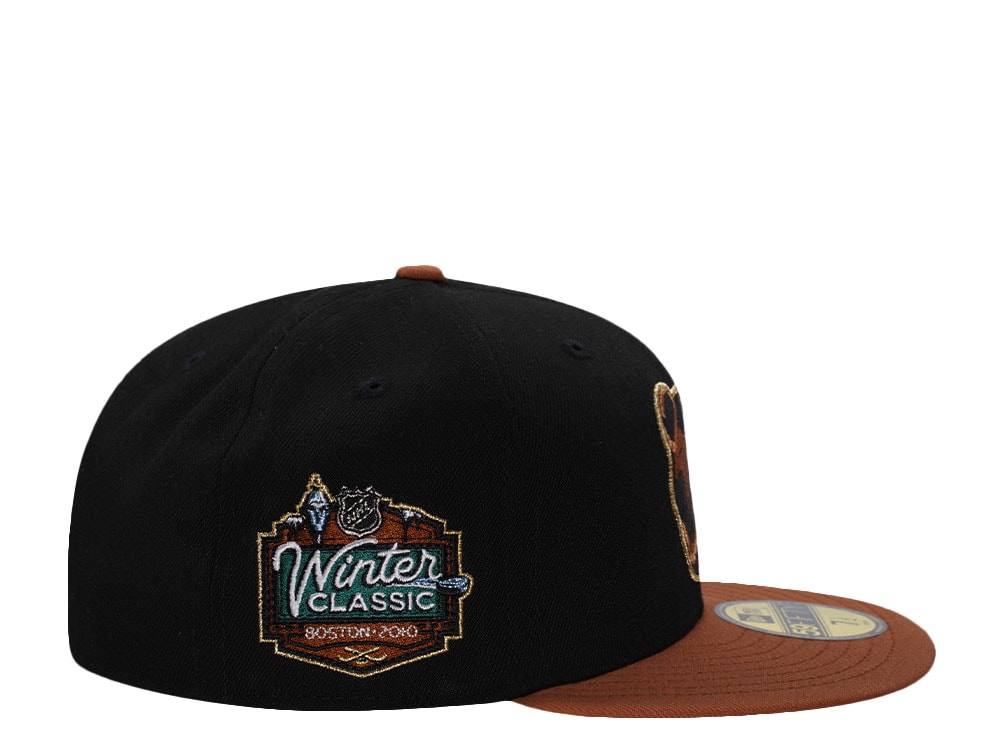 New Era Boston Bruins Winter Classic 2010 Black Two Tone Edition 59Fifty Fitted Gorra