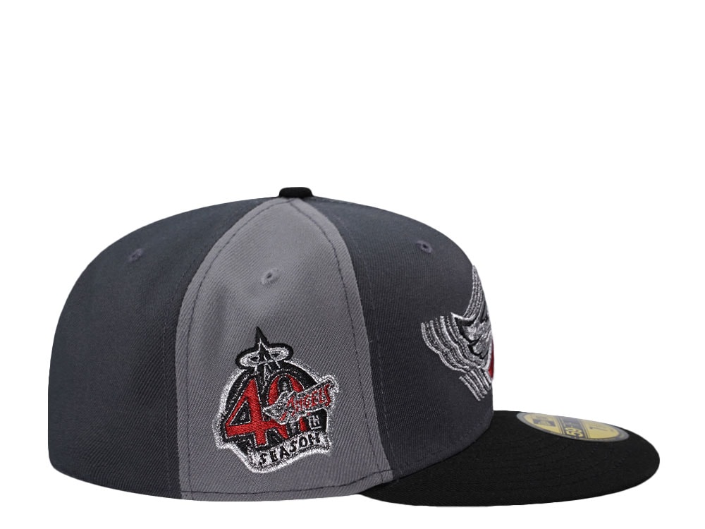 New Era Anaheim Angels Gray Two Tone Edition 59Fifty Fitted Gorra