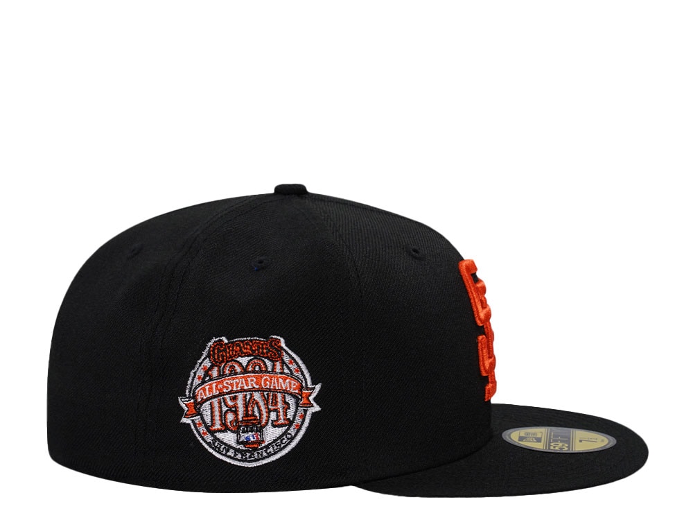 New Era San Francisco Giants All Star Game 1984 Black Wool Edition 59Fifty Fitted Gorra