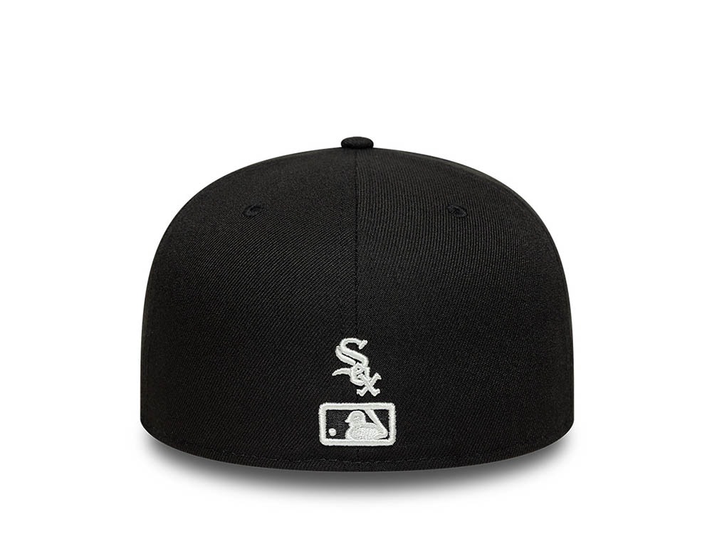New Era Chicago White Sox Faux Pearl Black Prime Edition 59Fifty Fitted Gorra