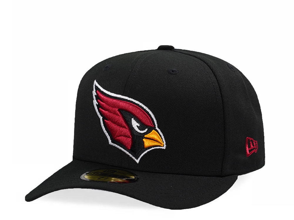 New Era Arizona Cardinals Black Classic Edition Pre Curved 59Fifty Fitted Gorra