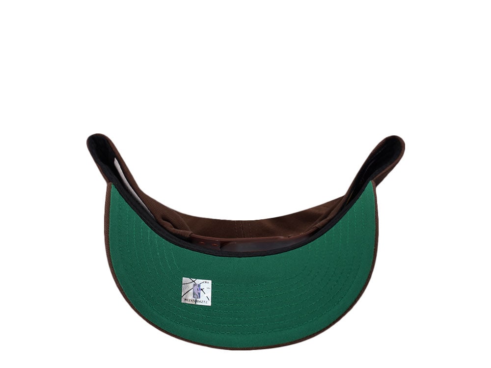 Mitchell & Ness Milwaukee Bucks 30th Anniversary Brown Edition Pro Pinch Fit Snapback Gorra