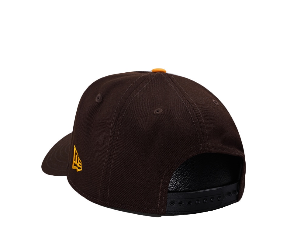 New Era Boston Bruins 50th Anniversary Burnt Wood Prime Edition 9Forty A Frame Snapback Gorra