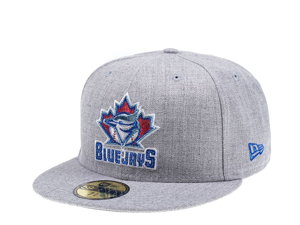 New Era Toronto Blue Jays Heather Gray Edition 59Fifty Fitted Gorra