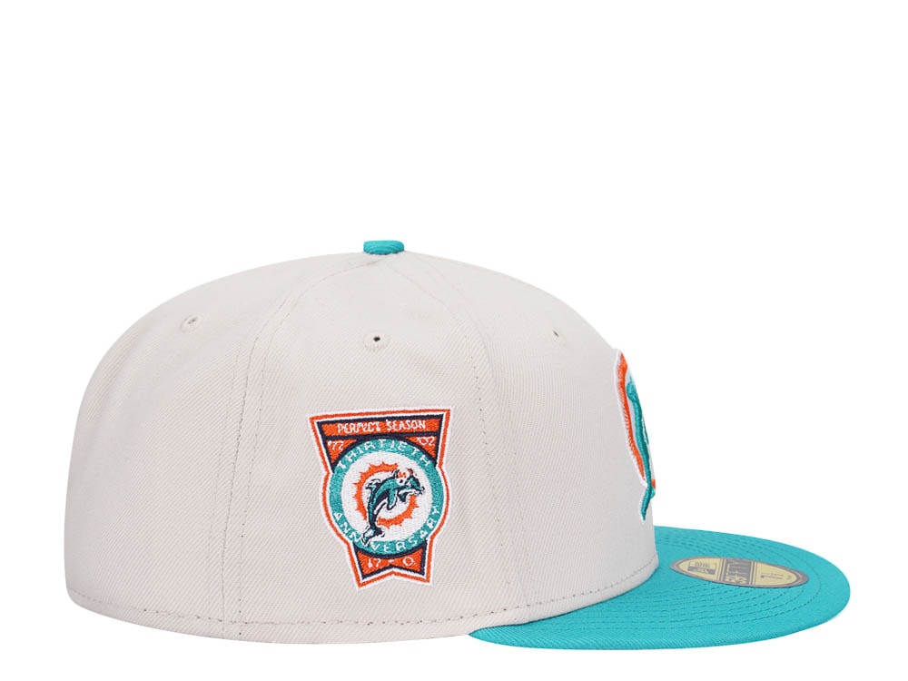 New Era Miami Dolphins 30th Anniversary Two Tone Edition 59Fifty Fitted Gorra